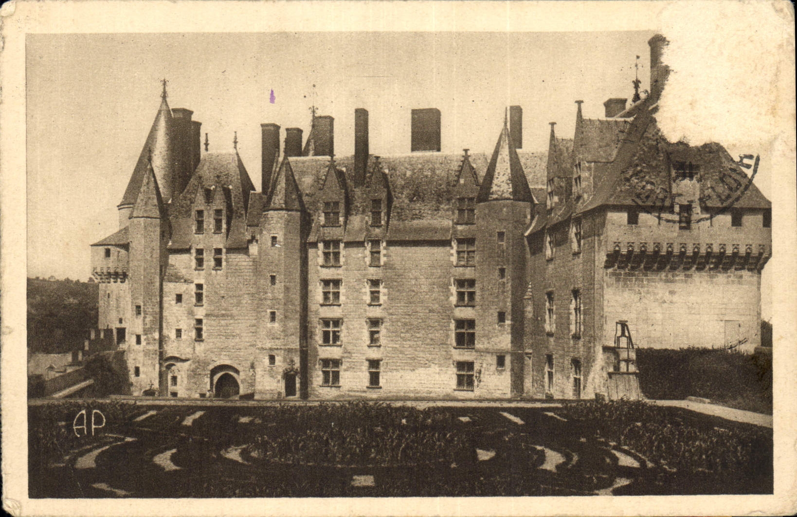 Château de Langeais — XVème siècle — E. DUPRÉ, Tours