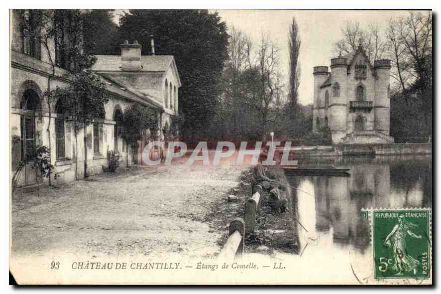 Château de Chantilly — Étangs de Comelle — LL. — n°93