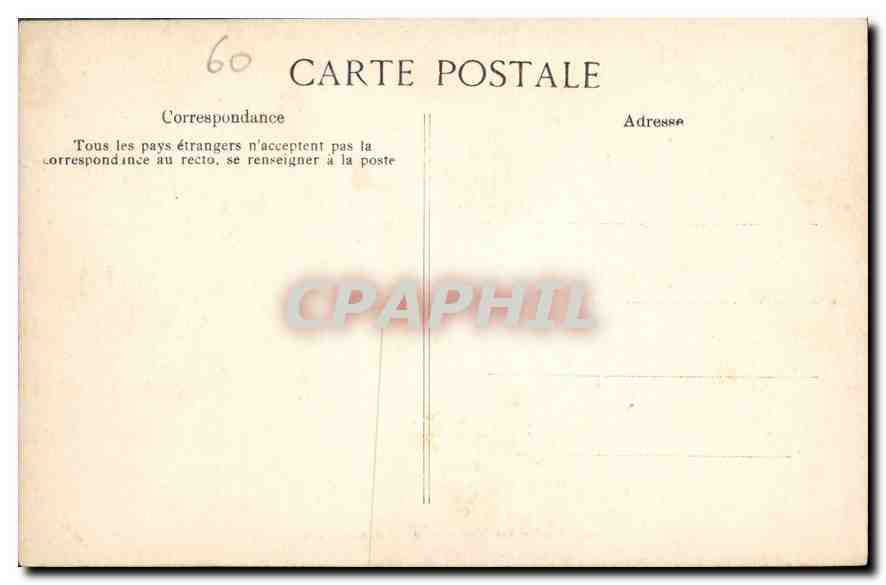 CPA Collection du Palais de Compiegne  — Rückseite