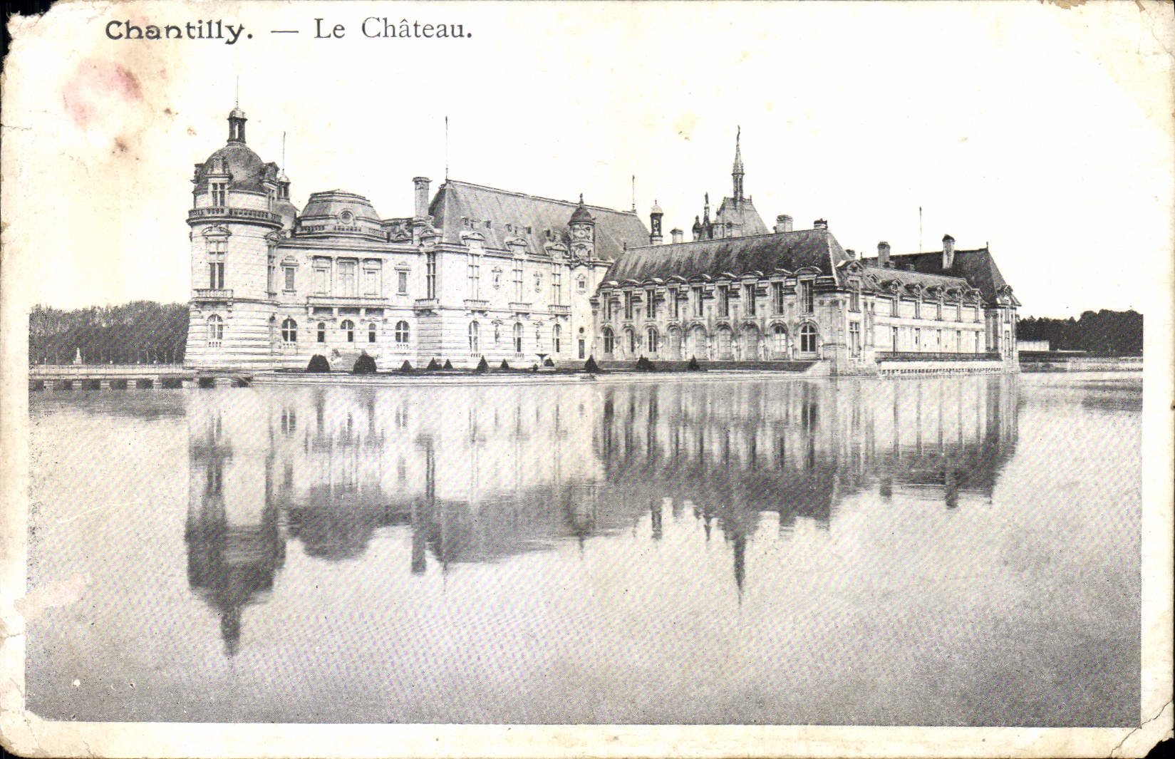 Chantilly — Le Château — Chocolat Drouault (Fresnes-sur-Escaut, No 60)