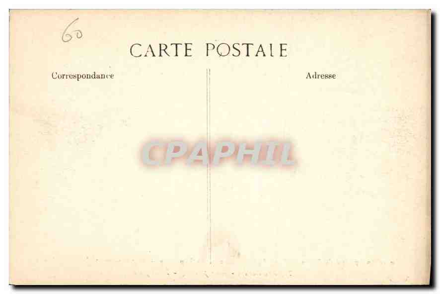 CPA Collection Speciale du Palais de Compiegne Galerie des Tapisseries  — Verso