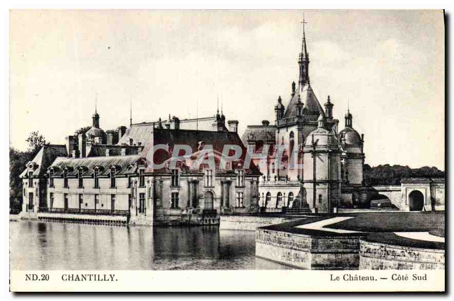 CPA Chantilly Le Chateau Cote Sud 