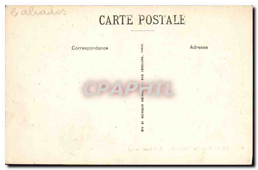 CPA Bayeux La Cathedrale Le Choeur  — Rückseite