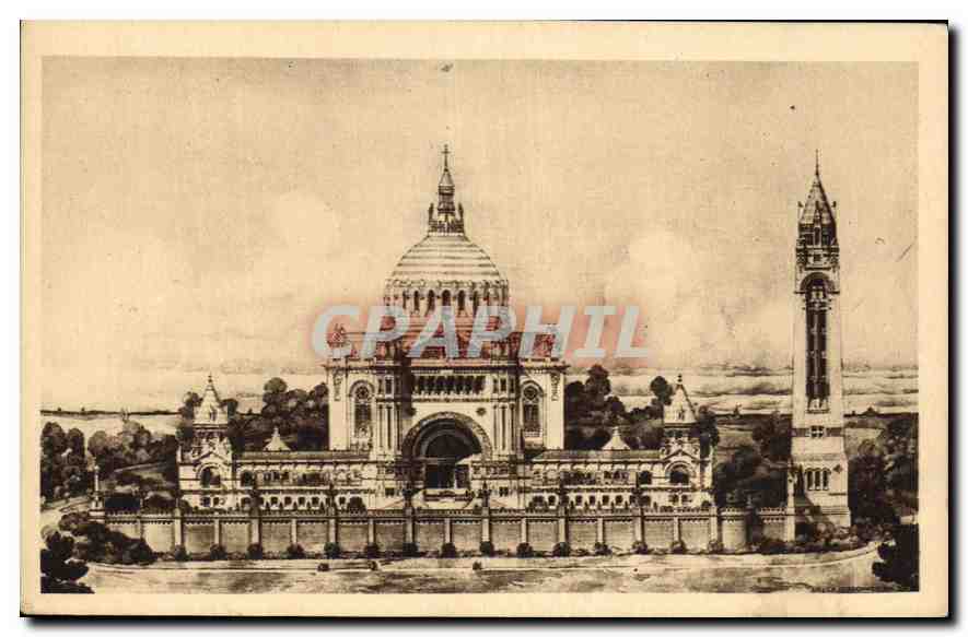La Basilique de Lisieux — Vue générale du Projet — Édition C.B. S.