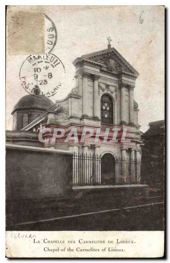 CPA La Chapelle des Carmelites de Lisieux 