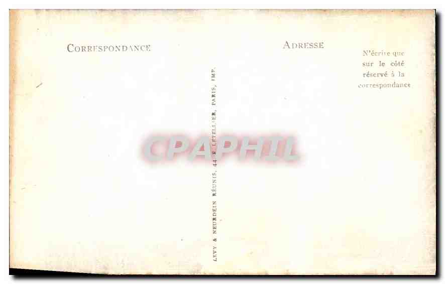 CPA La Delivrande Nef de la Basilique  — Verso