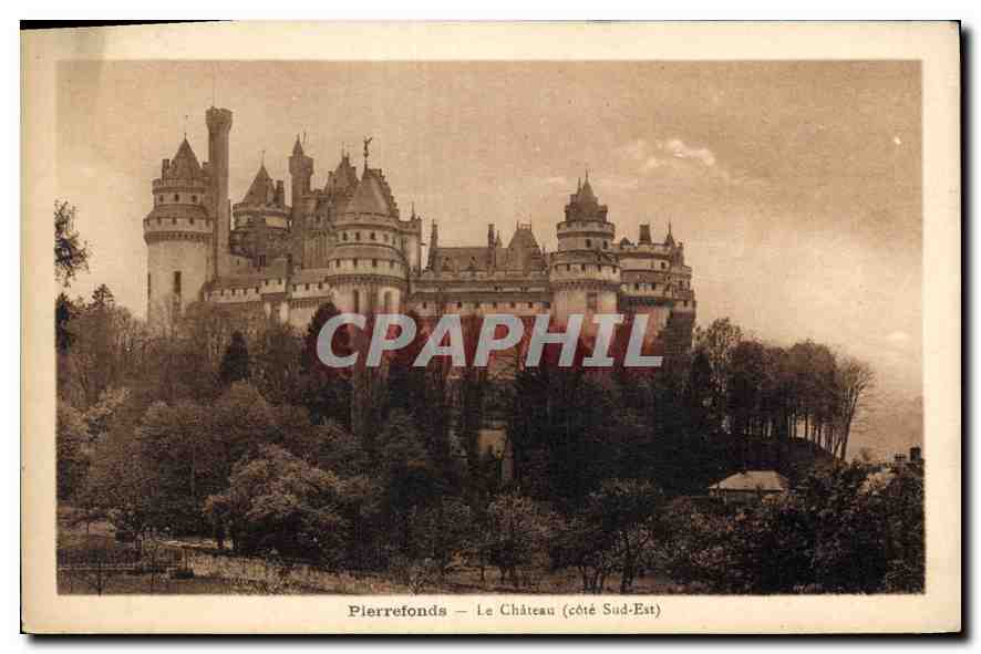 Pierrefonds — Le Château (côté Sud-Est) — Tuscany Librairie, n°60