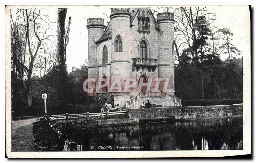 CPA Chantilly La Roise Blanche 