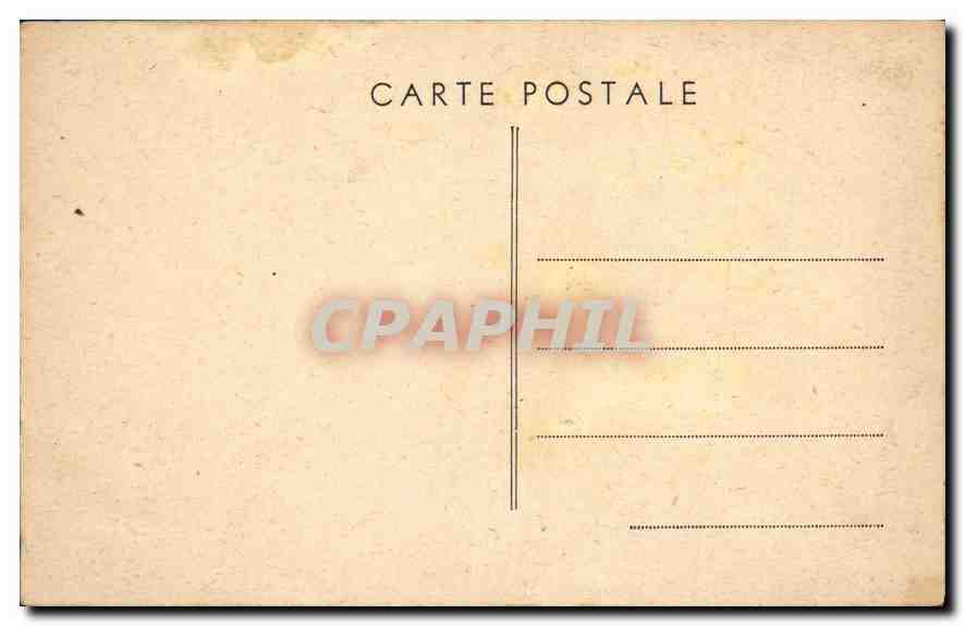 CPA Manthelan La Place de l'Eglise  — Rückseite