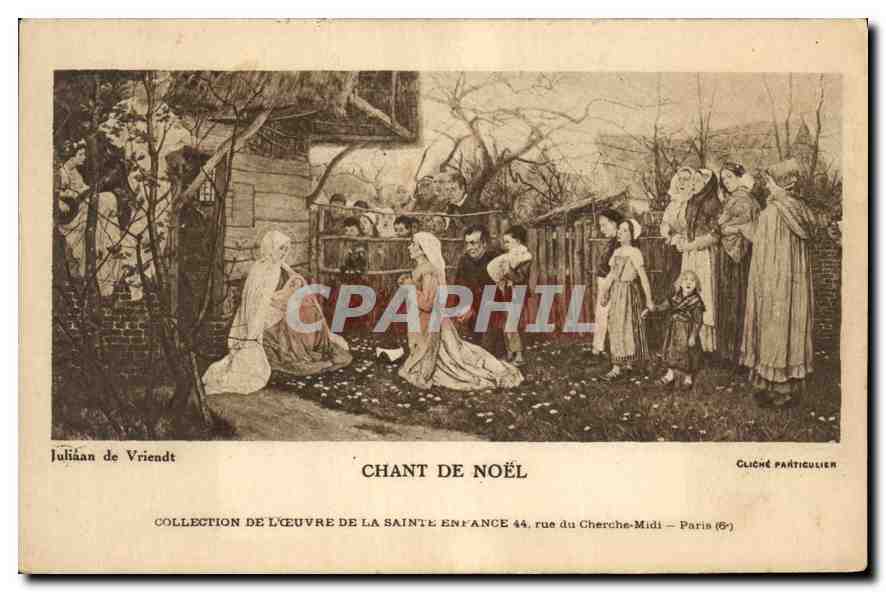 CPA Chant de Noel Collection de L'Ceuvre de la Sainte Enfance 