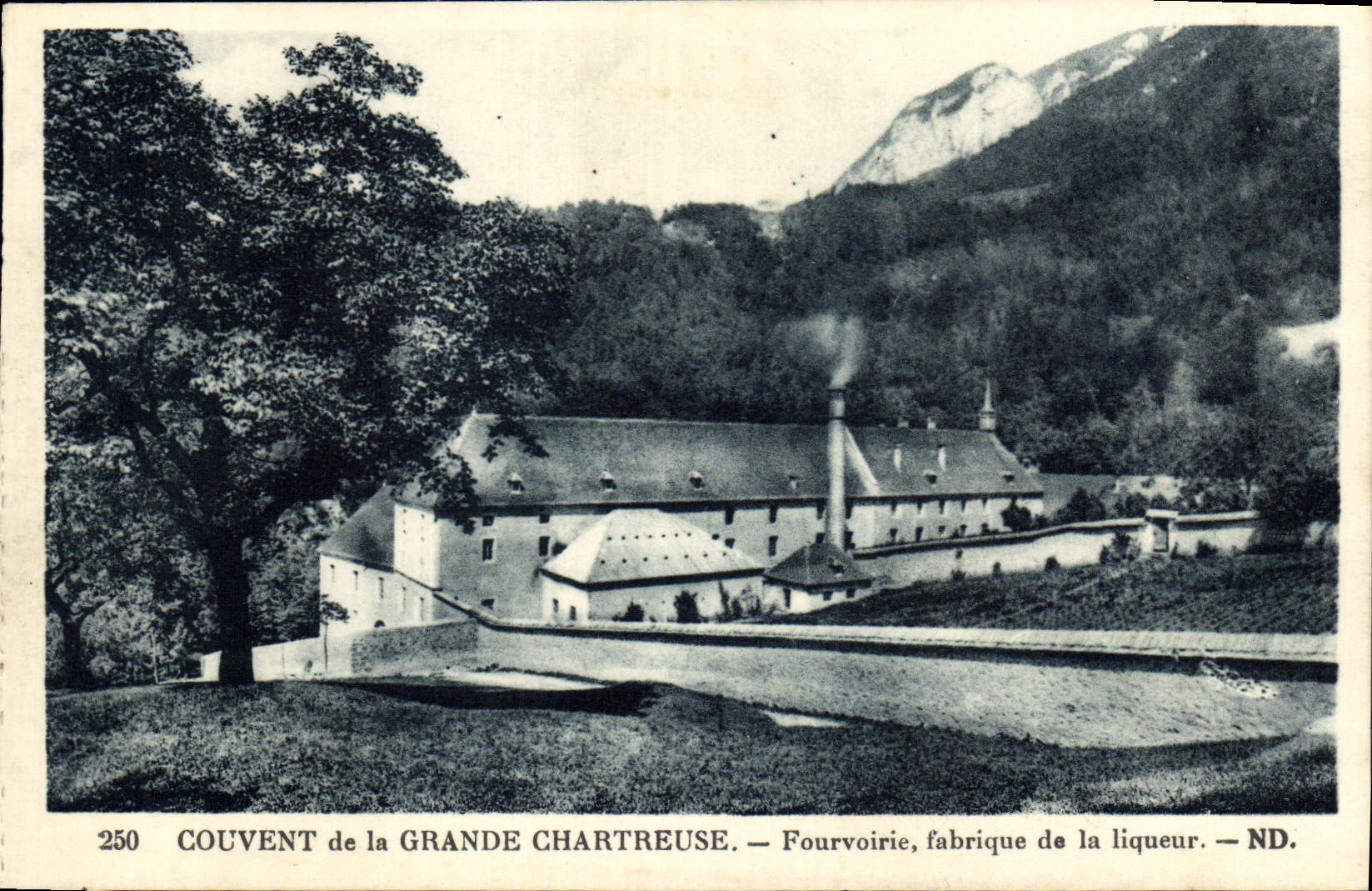 Couvent de la Grande Chartreuse — Fourvoirie, fabrique de la liqueur — ND.