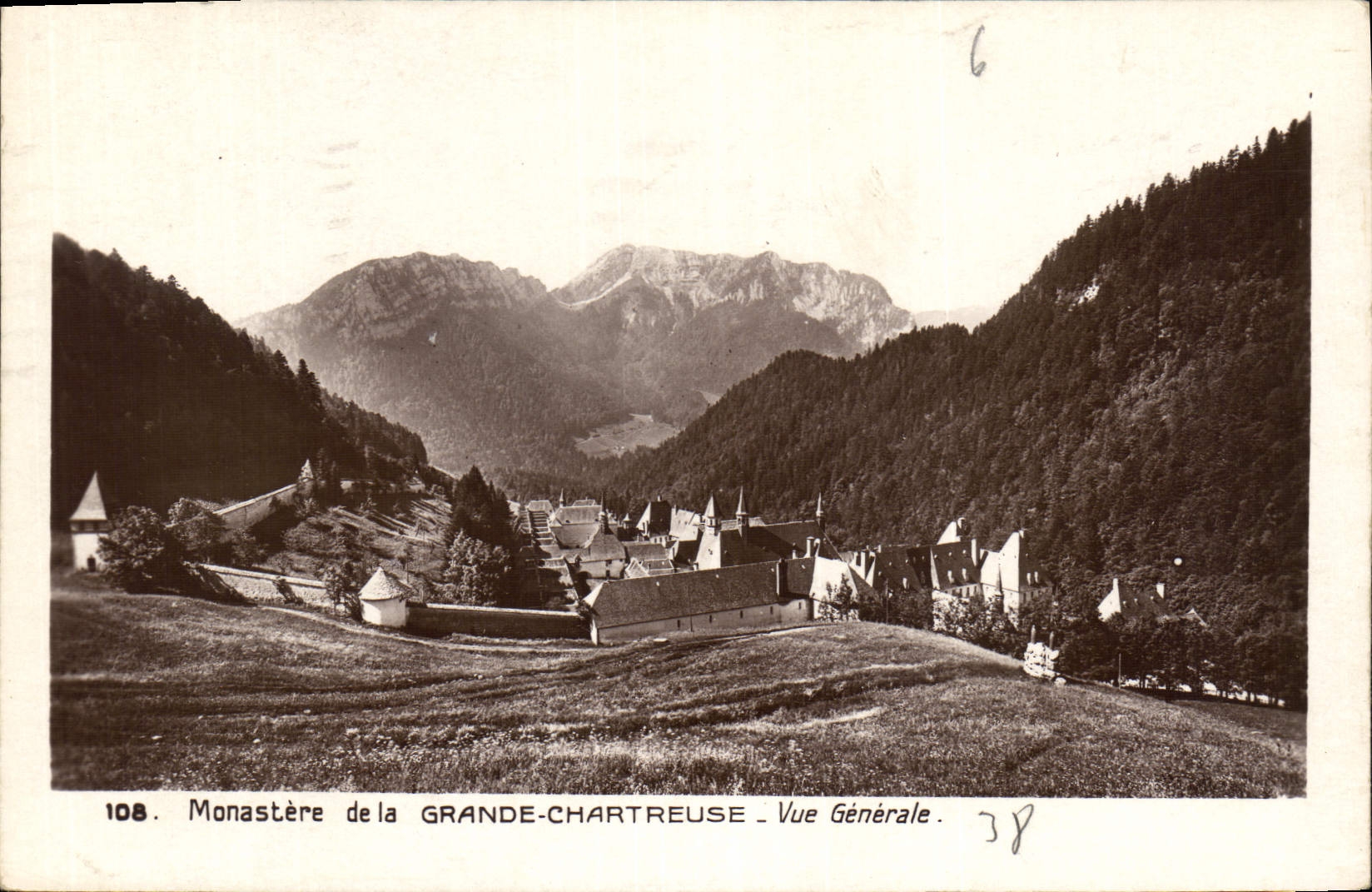 Monastère de la Grande-Chartreuse — Vue Générale — Édition des Monuments Historiques