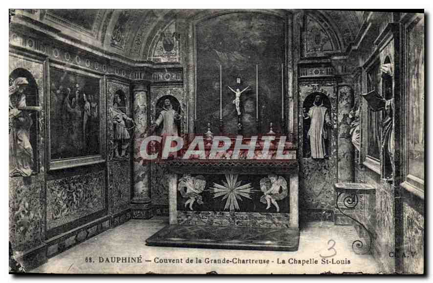 CPA Dauphine Couvent de la Grande Chartreuse La Chapelle St Louis 
