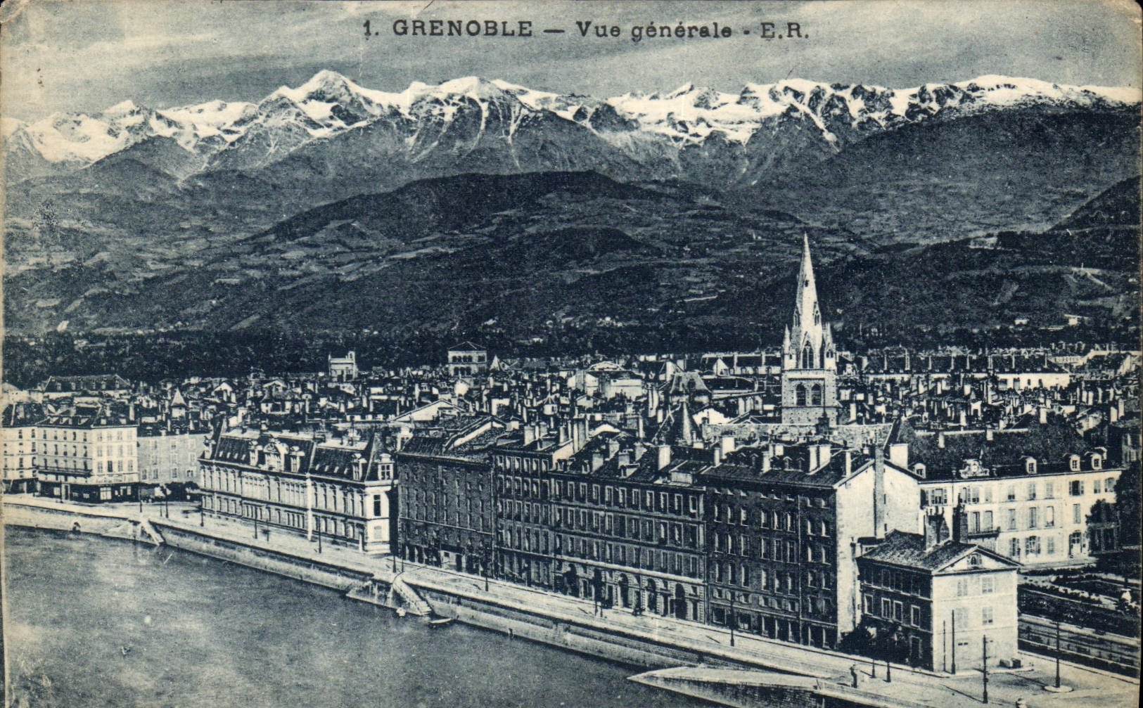 Grenoble — Vue générale — E.R.