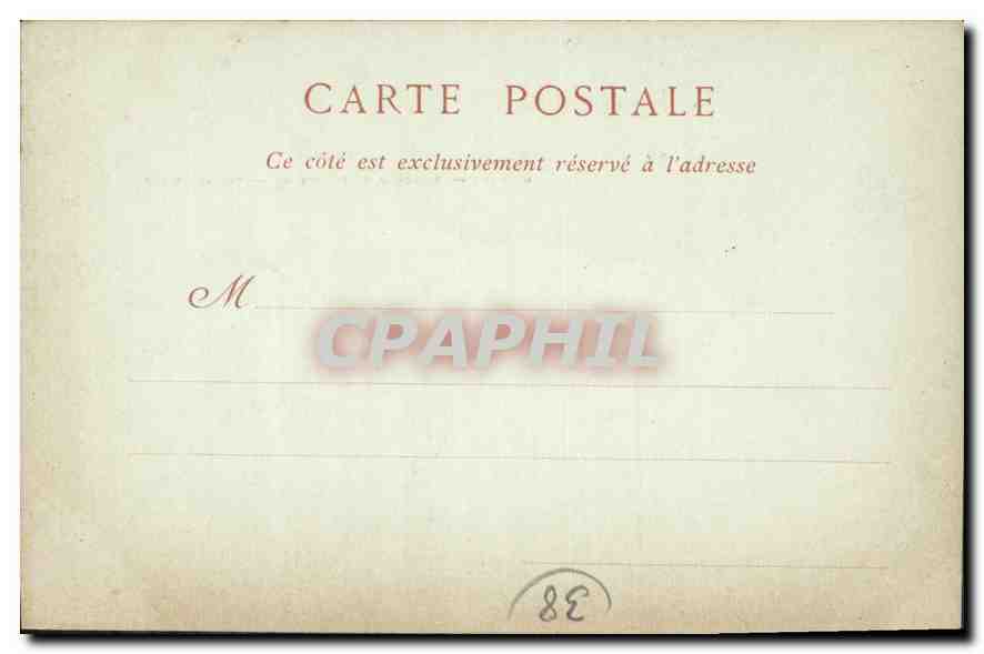 CPA Pont en Royans Les Gorges de la Bourne  — Rückseite