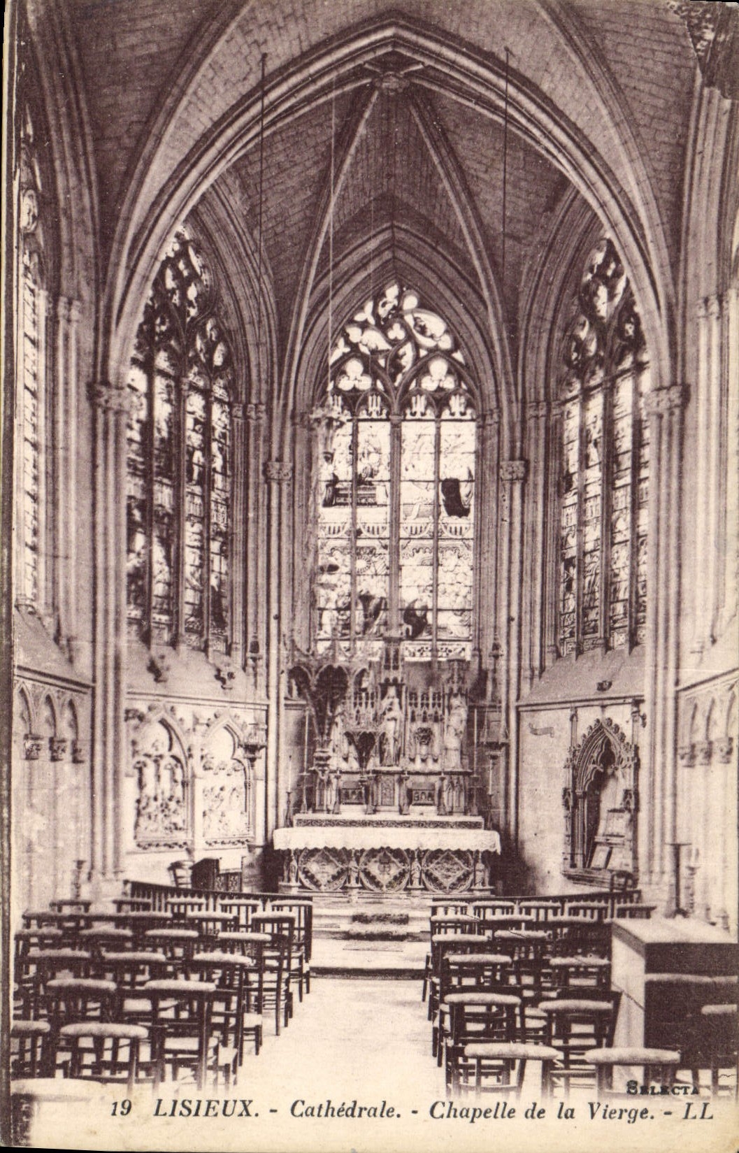 Lisieux - Cathédrale - Chapelle de la Vierge - SELECTA