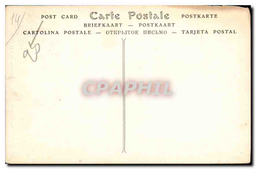 CPA Caen Maissons de la Rue Saint Pierre  — Verso