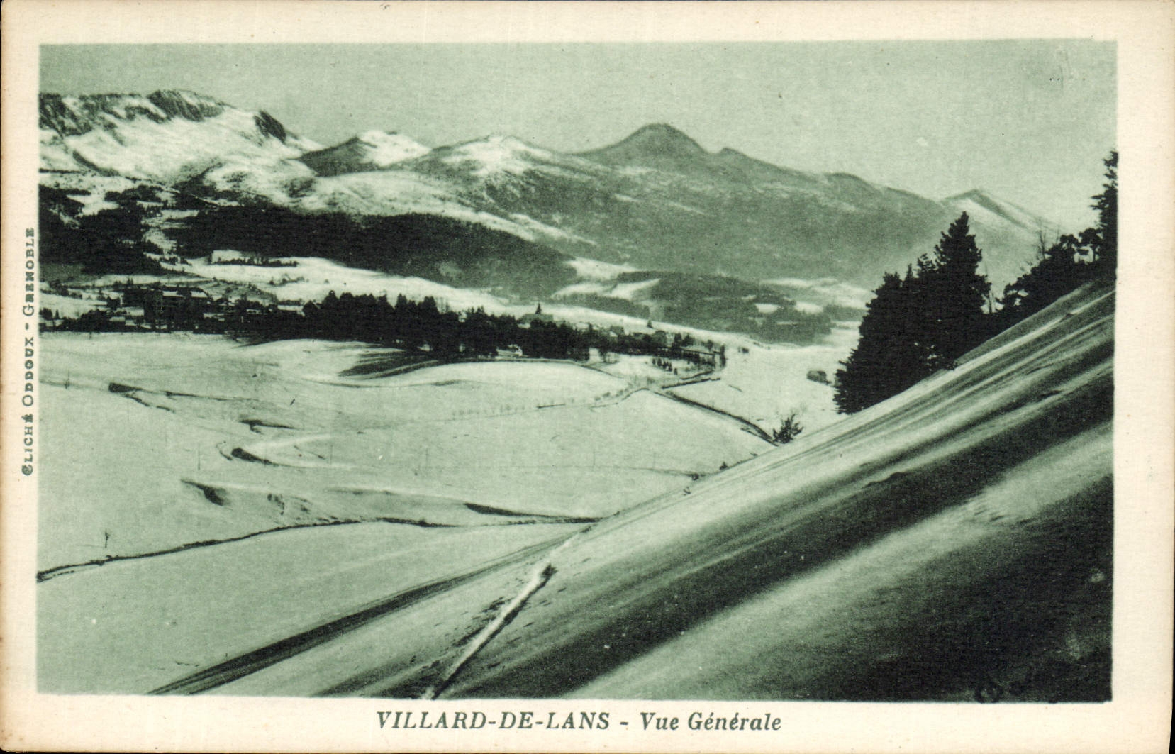 CPA Villard de Lans Vue Generale 