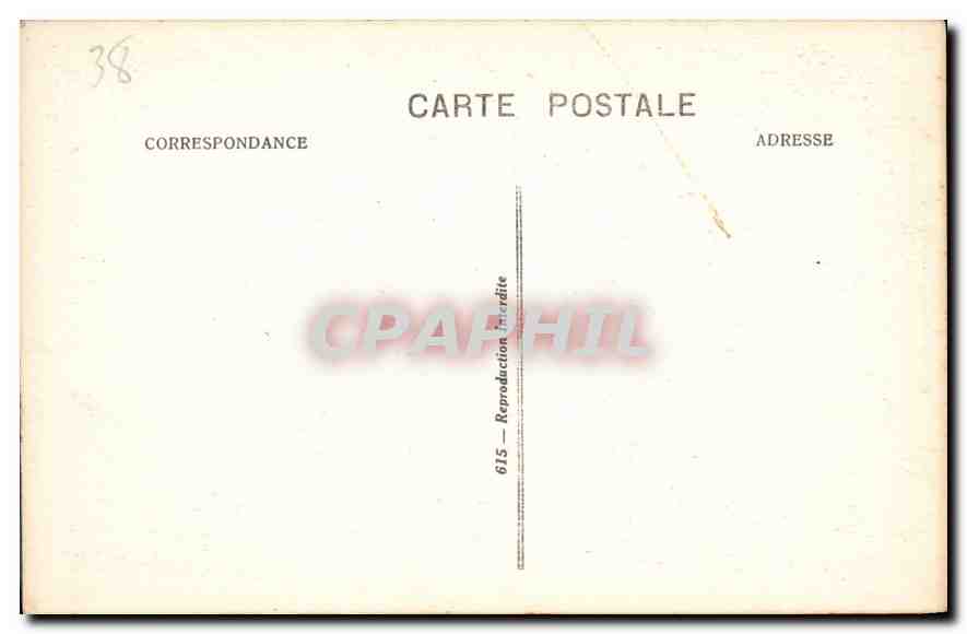 CPA Villard de Lans Vue Generale  — Back