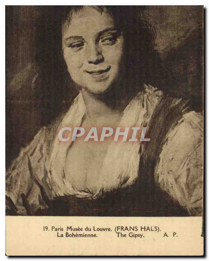 La Bohémienne — Paris, Musée du Louvre — (FRANS HALS) — A. P.