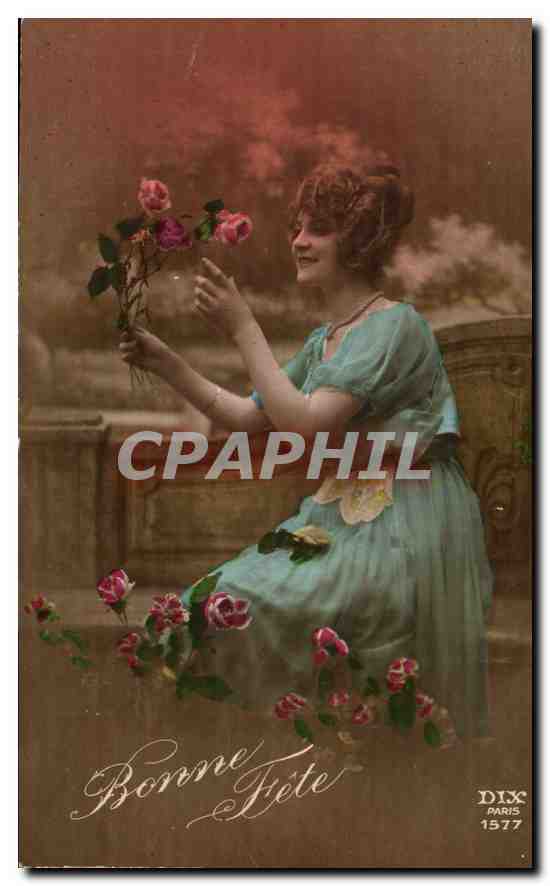 CPA Bonne Fete Femme