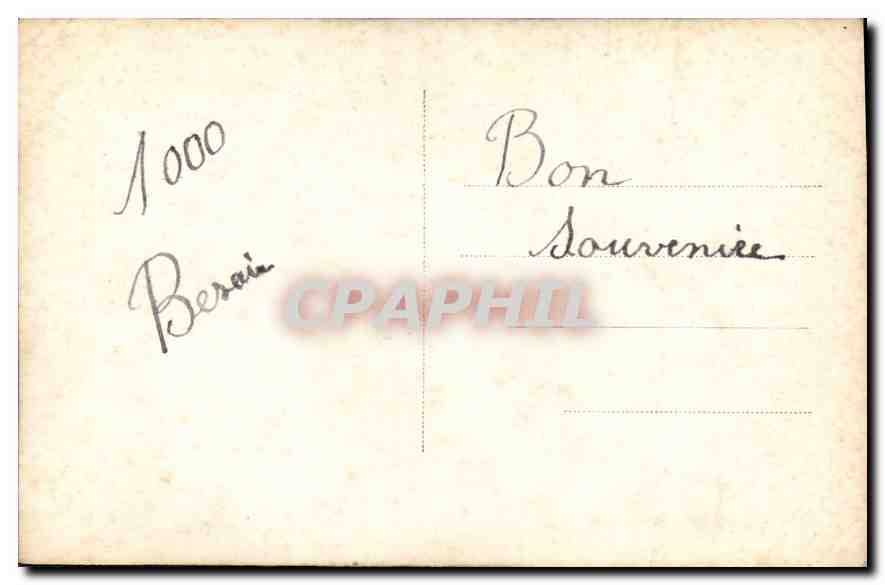 CPA Bonne Fete Femme — Verso
