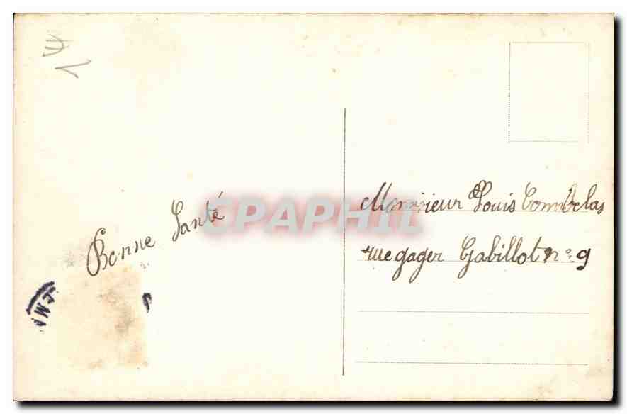 CPA St Louis Homme — Rückseite