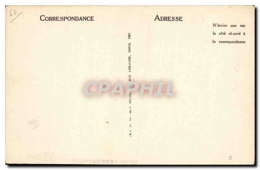 CPA Chateau de Chantilly l"Entree principale et la Chapelle  — Rückseite