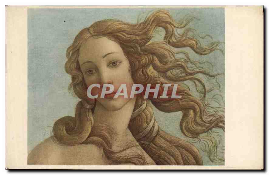 CPA Nascita di Venere Sandro Botticelli