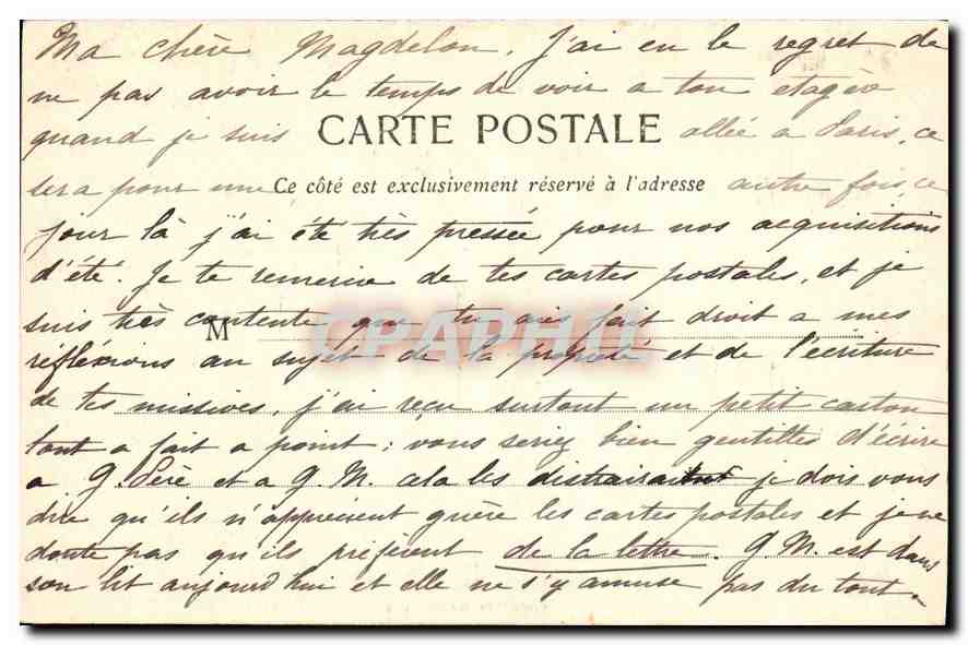La Cathédrale de Senlis — Le Grand Portail — E. Viganon, libraire-éditeur, Senlis — Verso