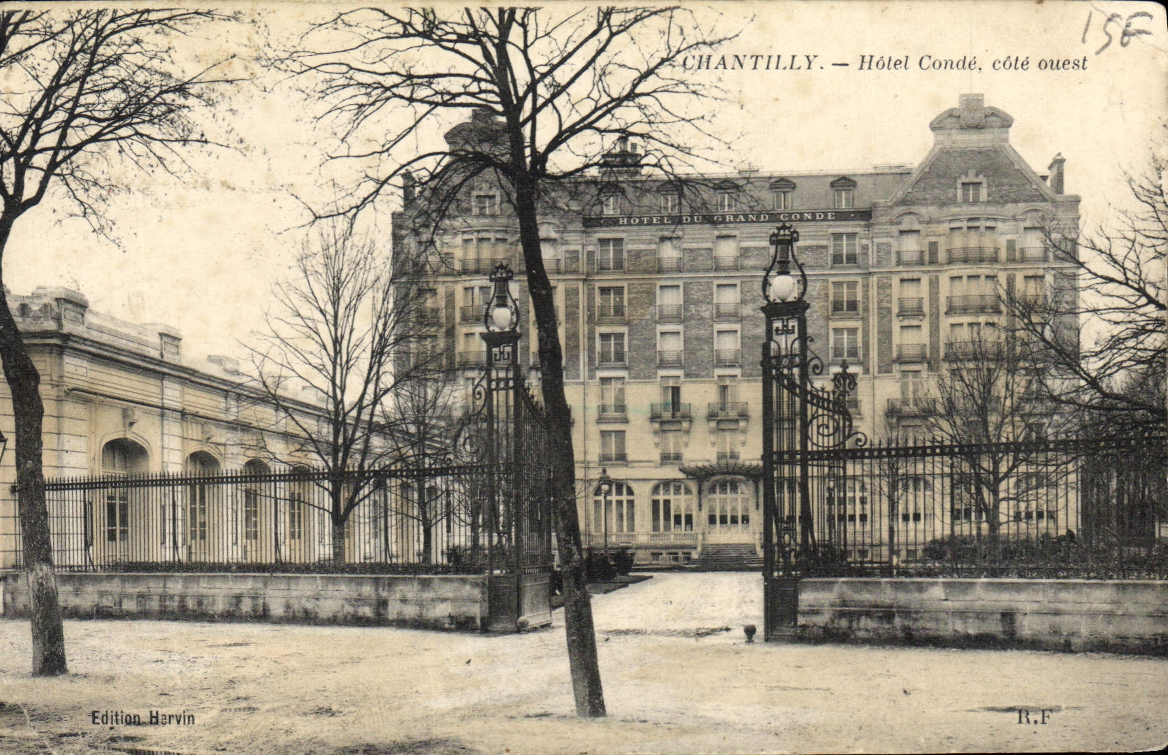 CPA Chantilly Hotel Conde cote ouest 