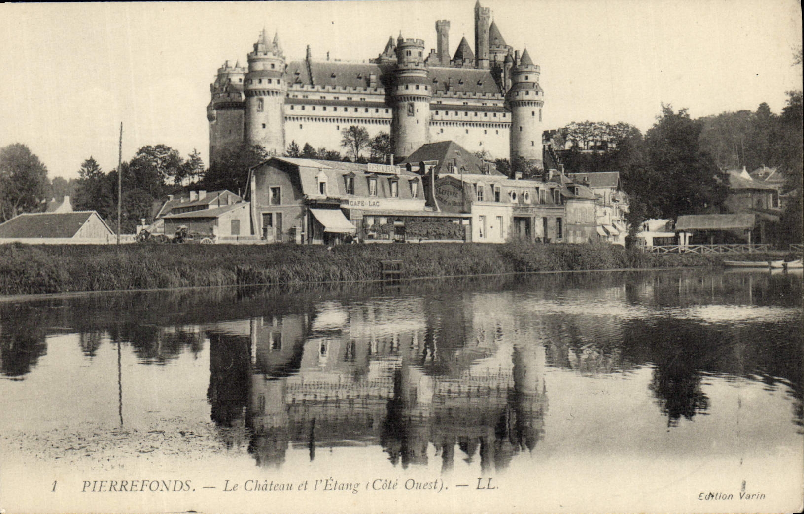 PierreFonds — Le Château et l'Étang (Côté Ouest) — Édition Varin