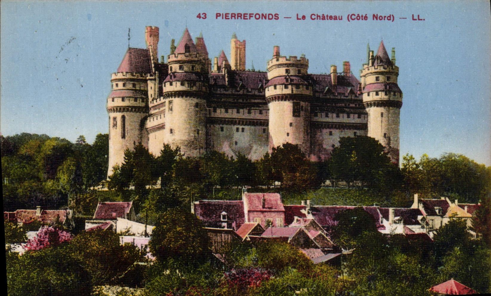 CPA Pierrefonds le Chateau Cote Nord 