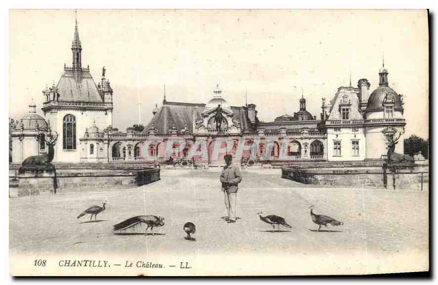 CPA Chantilly le Chateau 