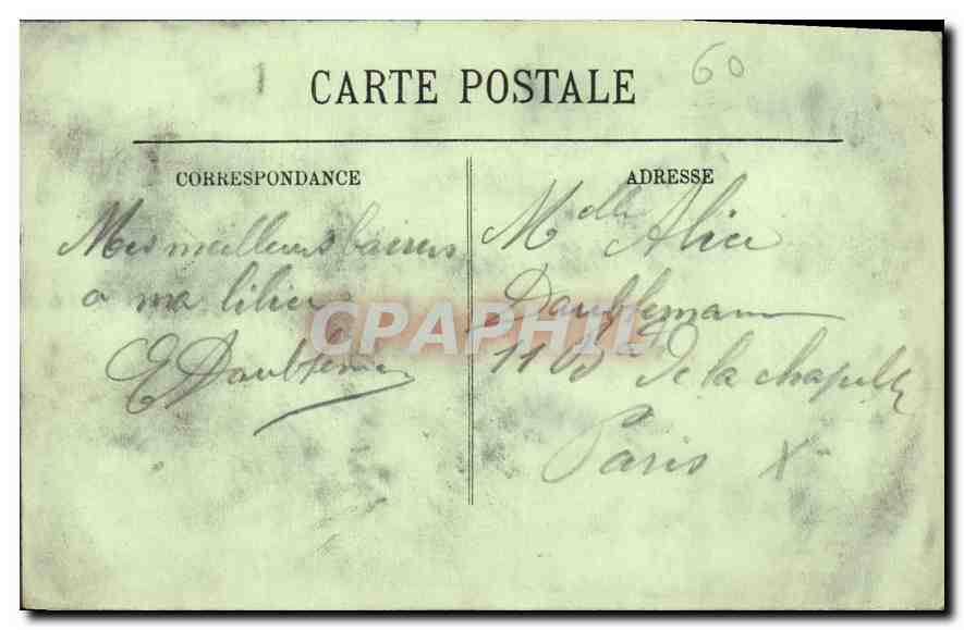 Pierréfonds — Le Château (Côté Nord) — LL. — Reverso