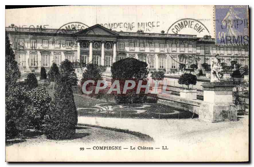 CPA Compiegne le Chateau 