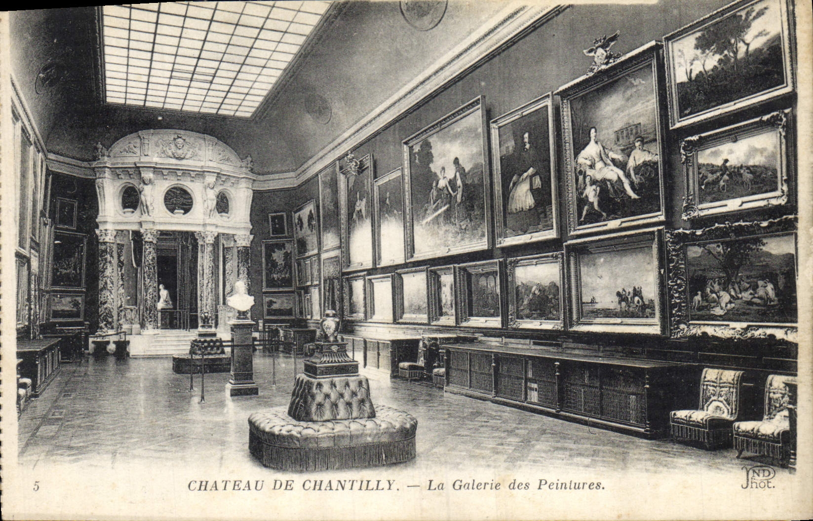 Château de Chantilly — La Galerie des Peintures — JND Phot.
