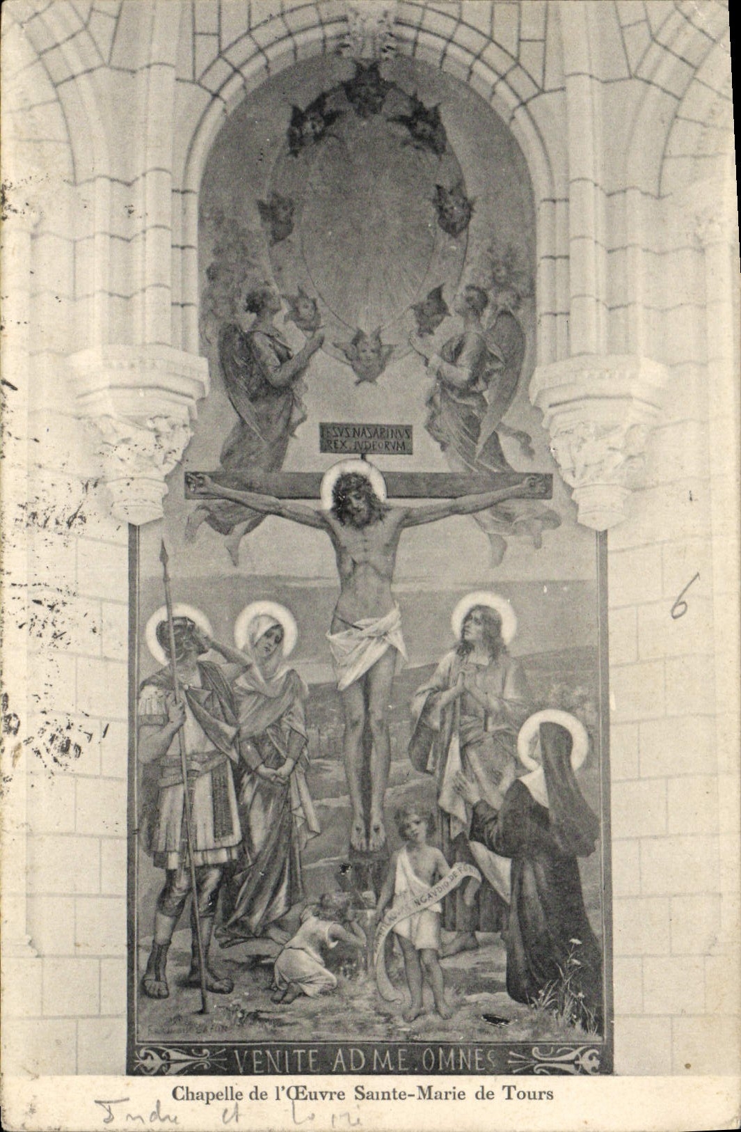 CPA Chapelle de l'Oeuvre Sainte Marie de Tours 