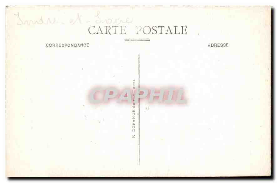 CPA Montresor I et L le Chateau Paysans Polonais par Leon Kaplinski  — Rückseite
