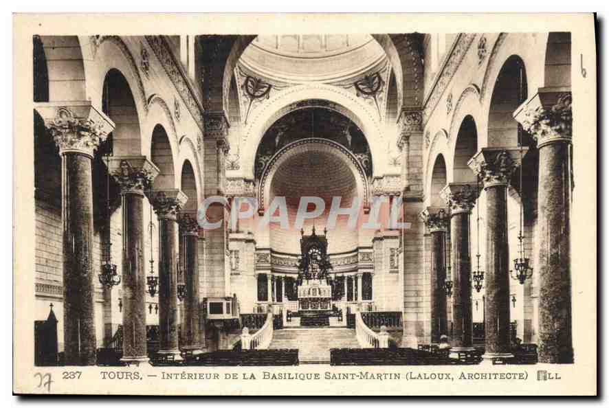 CPA Tours I et L la Cathedrale le Tombeau des Enfants de Charles VIII 