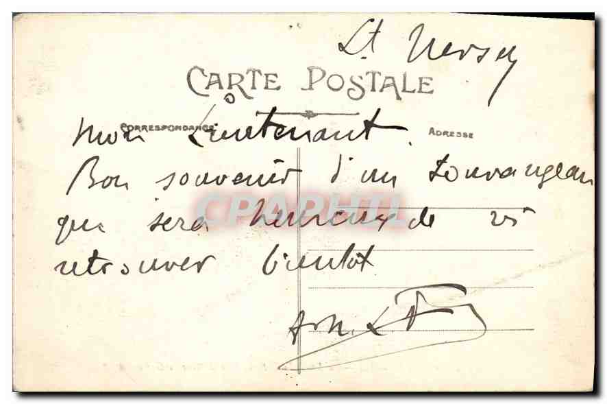 CPA Tours I et L la Loire la Cathedrale et la Tour de Guise — Rückseite