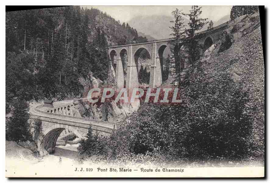 Pont Ste-Marie — Route de Chamonix — J. J. 829