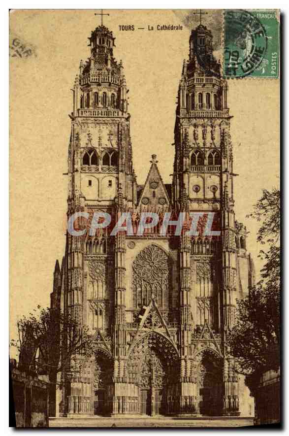 CPA Tours La Cathedrale 