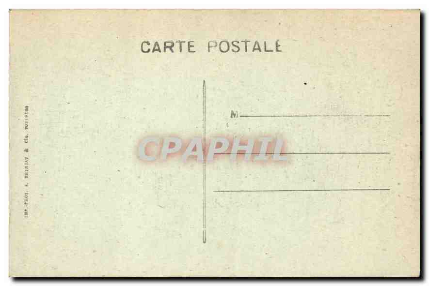 CPA Tours I et L le Nouvel Hotel de Ville  — Rückseite