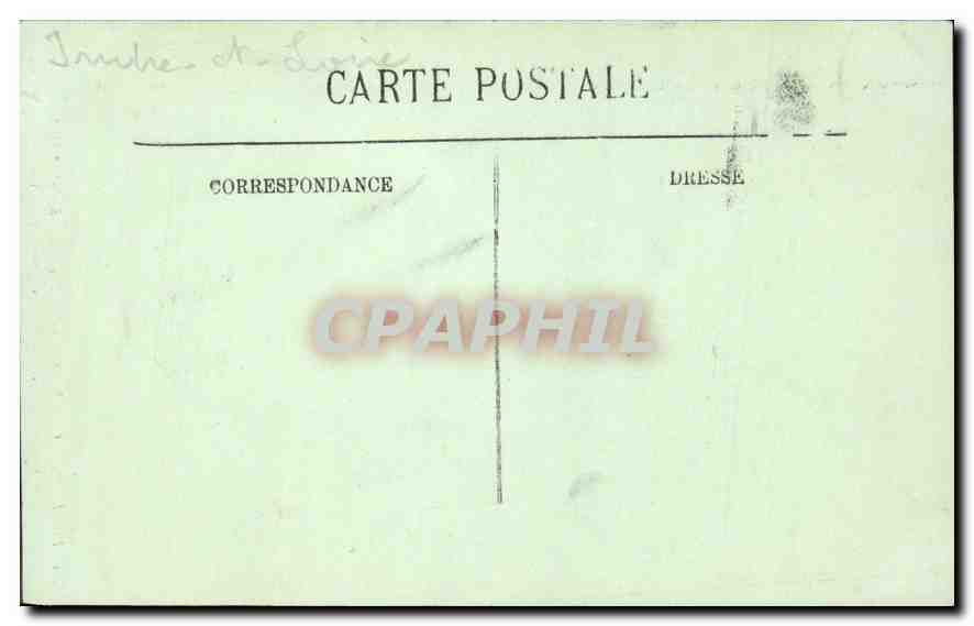 CPA Chambre d'Anne de Bretagne ou a ete tenu prisonnier l'Elbeuf avec les inscriptions qu'il y a lai — Rückseite