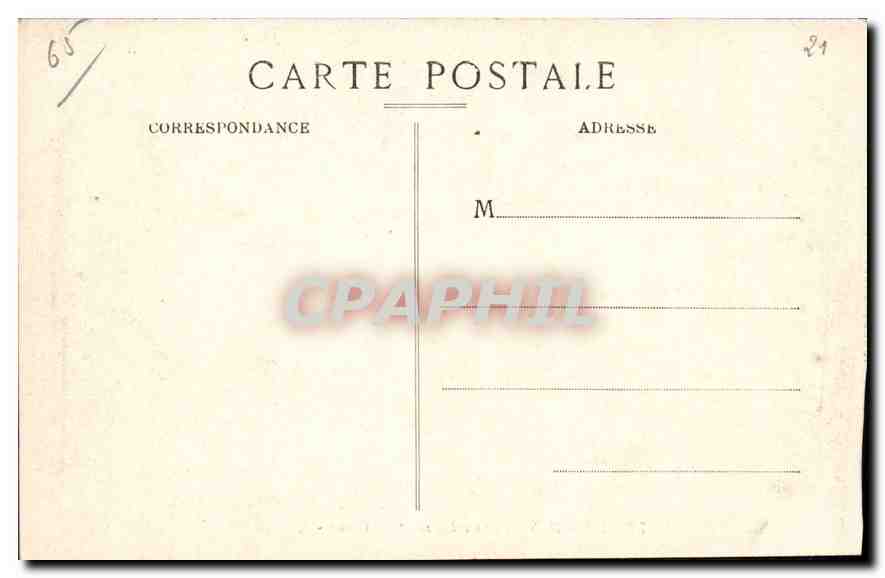 CPA Lourdes Ensevelissement du Christ  — Verso