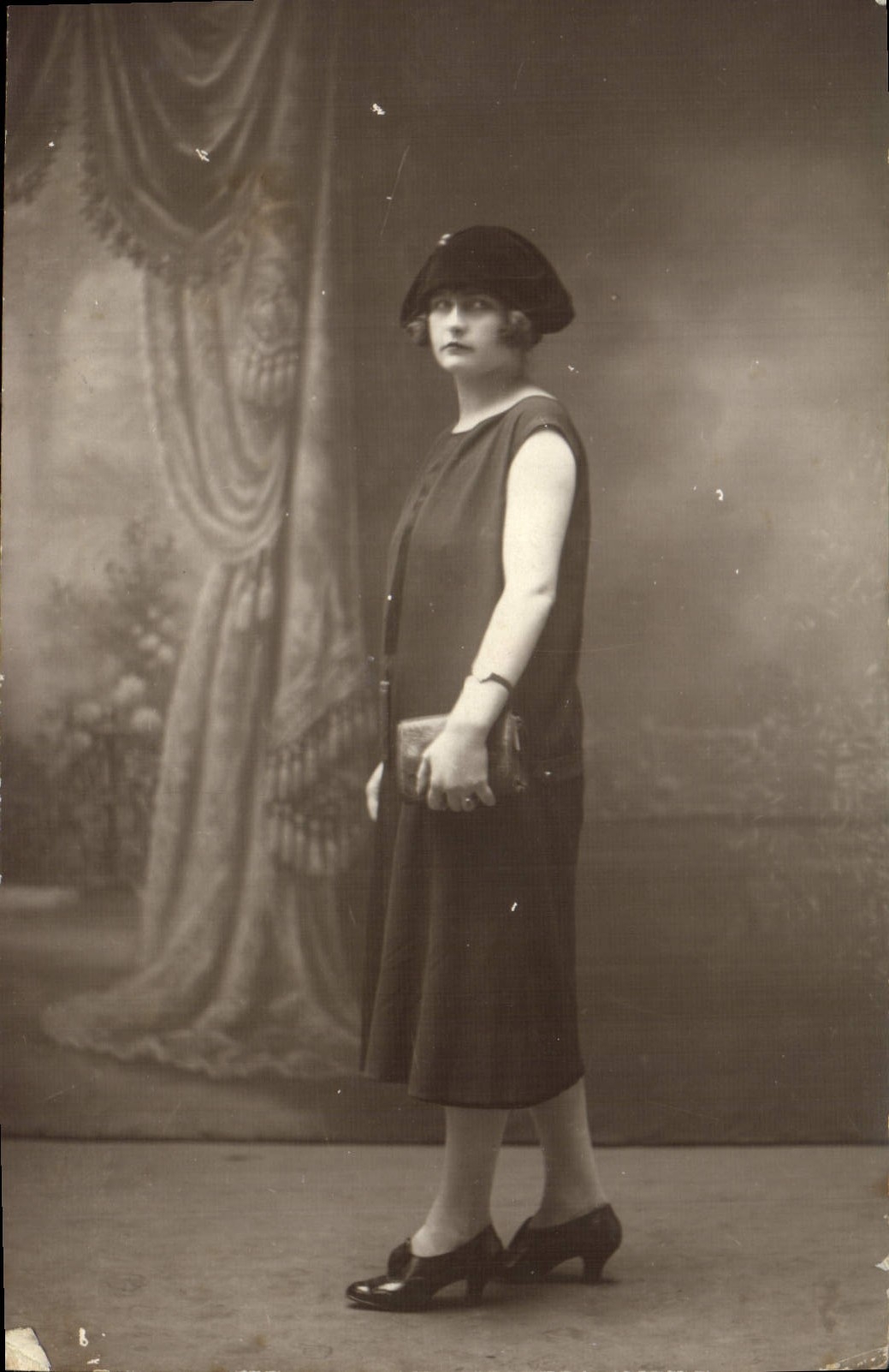 CARTE PHOTO Femme