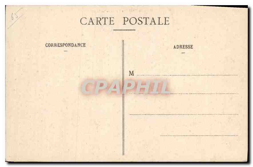 CPA Reve de Massabielle Lourdes — Rückseite