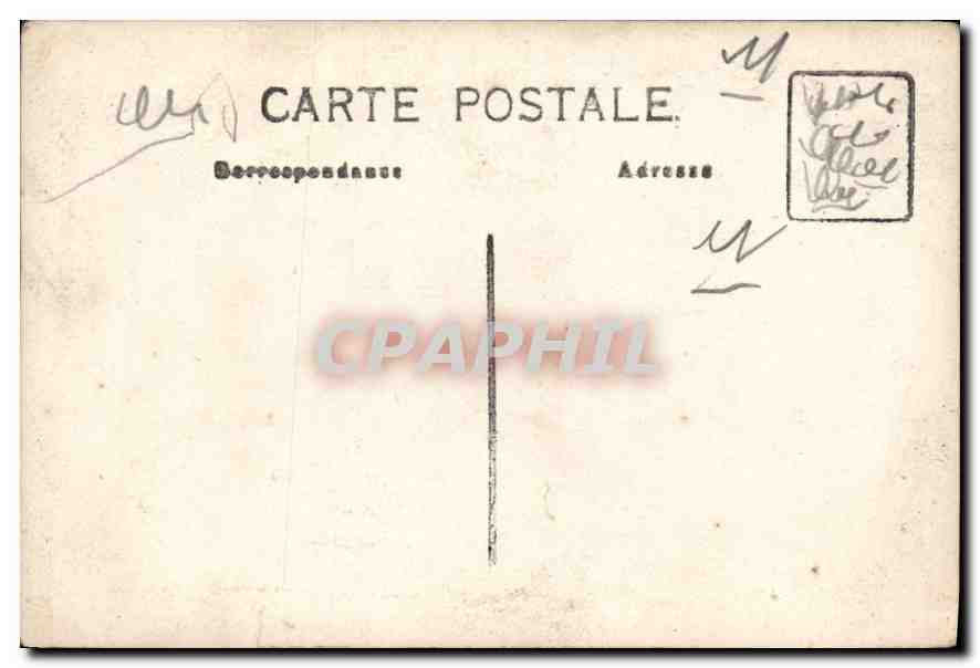CARTE PHOTO Femme Enfant L Guilliaume photo Bihain  — Rückseite