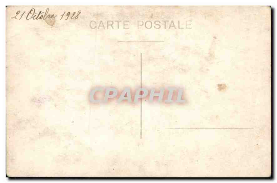 CARTE PHOTO Enfants Homme — Rückseite